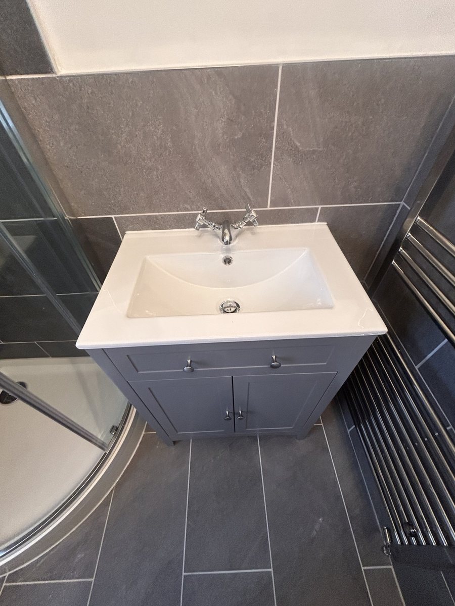 Grey Shower Room
