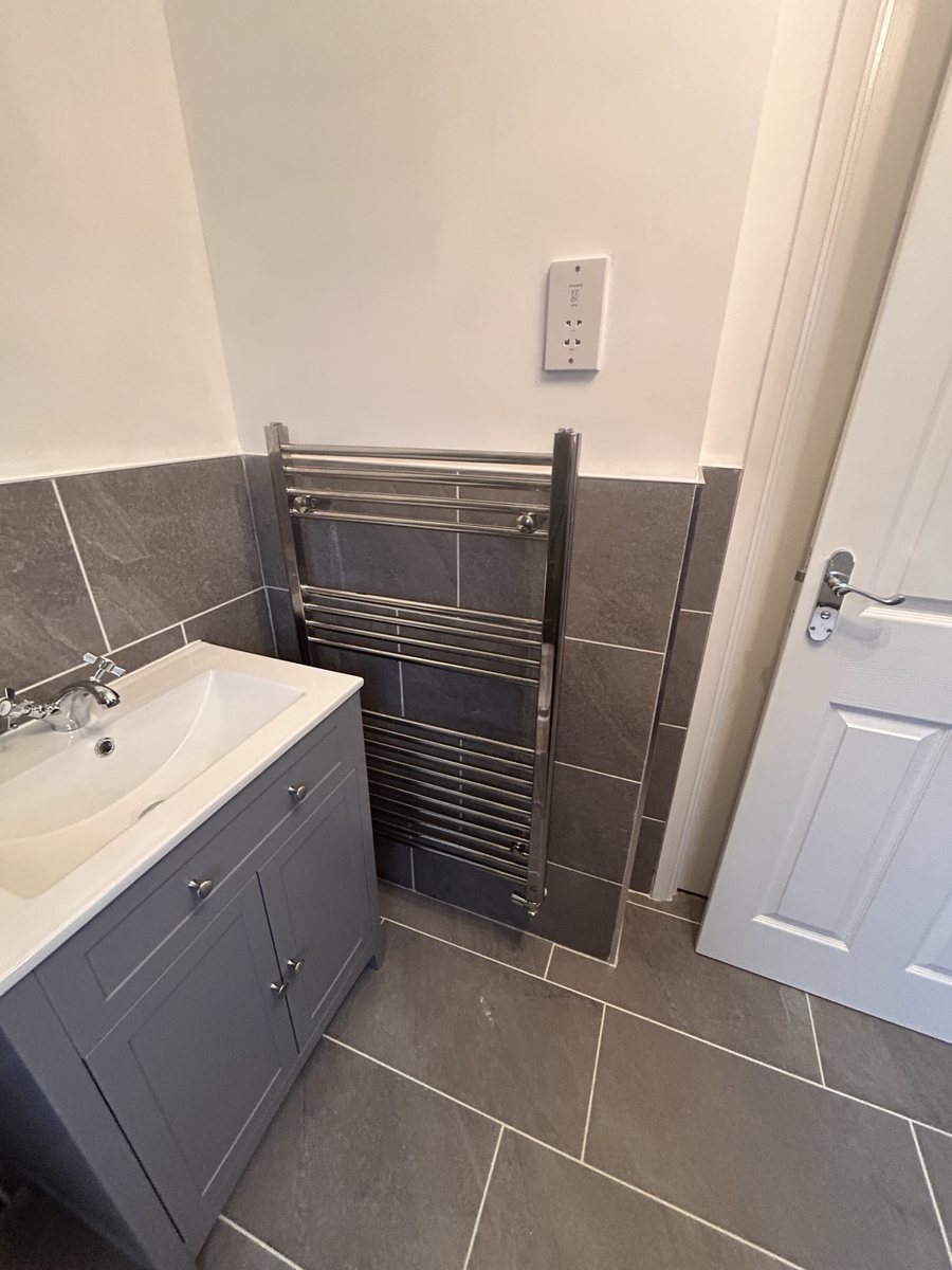 Grey Shower Room